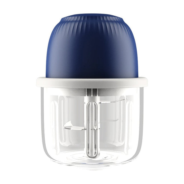 Tocator Electric pentru Bucatarie, Model Presa Electrica pentru Legume Fructe Carne Umpluturi Sosuri, Otel Inoxidabil,350 ml