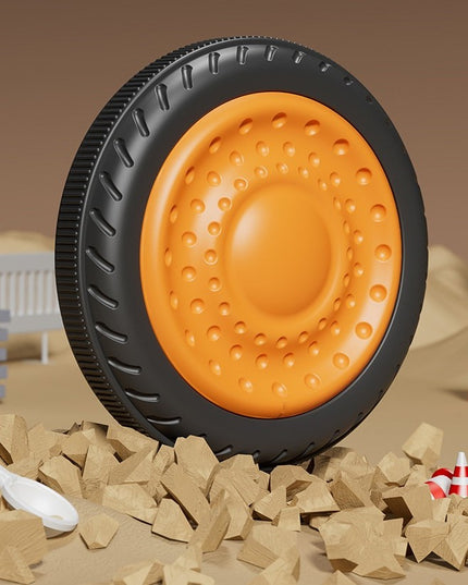 Excavator Electric, pe 4 Roti Antiderapante, cu Telecomanda, Brat Controlat Electric, cu Telecomanda, +2 Ani