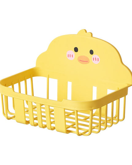 Suport pentru Servetele in Baie, Suport pentru Prosoape, din Plastic PP, Montare pe Perete cu Adeziv, Model Ratusca