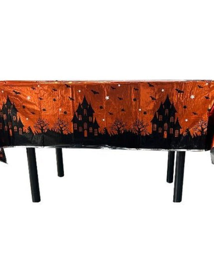 Fata de Masa, din Folie, Imprimeu Halloween - Casa Bantuita