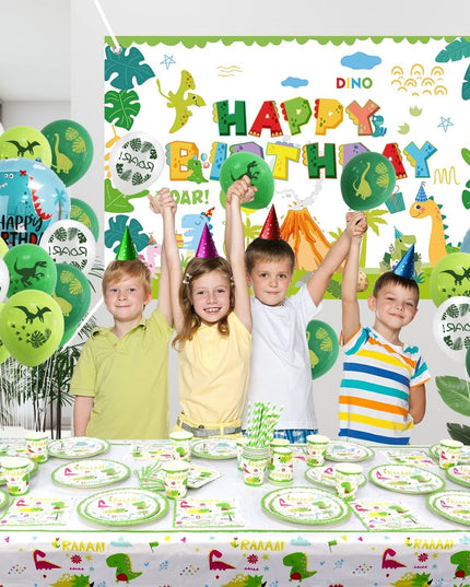 Fata de Masa Dreptunghiulara, Colectia Dino Park,din PE, Anti-pete, Impermeabila