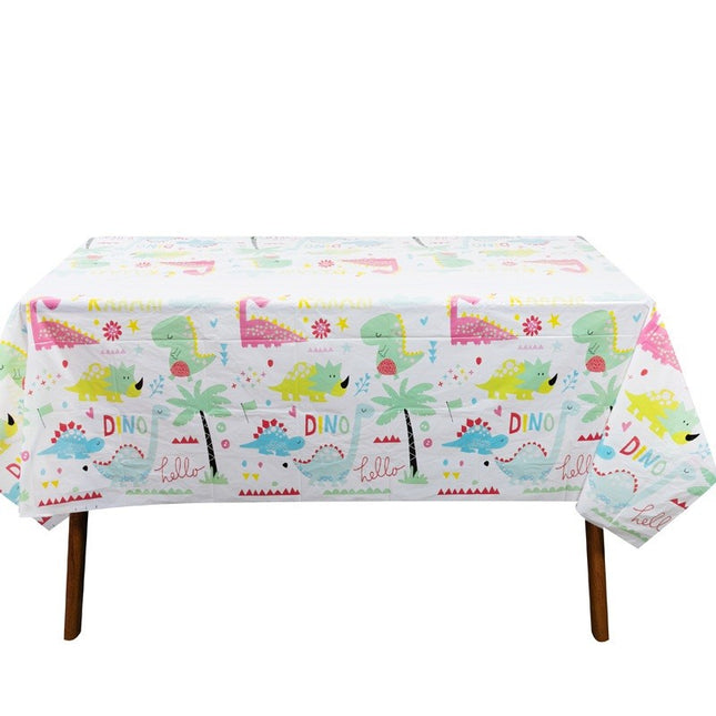 Fata de Masa Dreptunghiulara, Colectia Dino Park,din PE, Anti-pete, Impermeabila