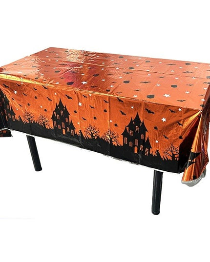 Fata de Masa, din Folie, Imprimeu Halloween - Casa Bantuita