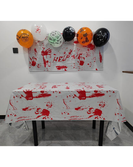 Fata de Masa, din Folie, Imprimeu Halloween - Help Me