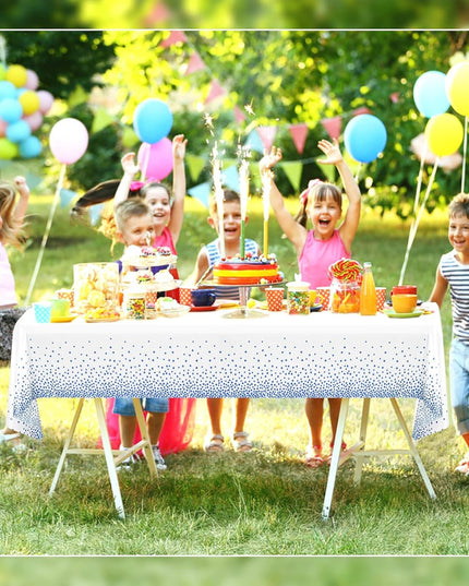 Fata de Masa, din PEVA, Imprimeu Buline