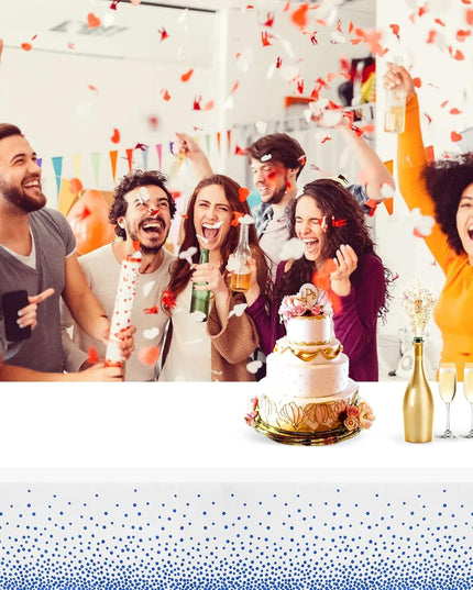 Fata de Masa, din PEVA, Imprimeu Buline