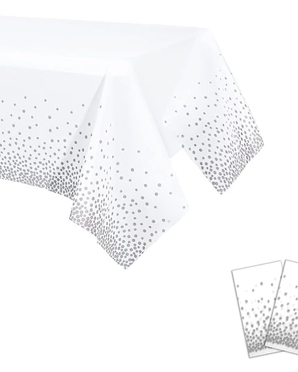 Fata de Masa, din PEVA, Imprimeu Buline