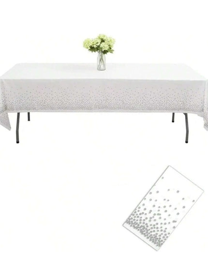 Fata de Masa, din PEVA, Imprimeu Buline