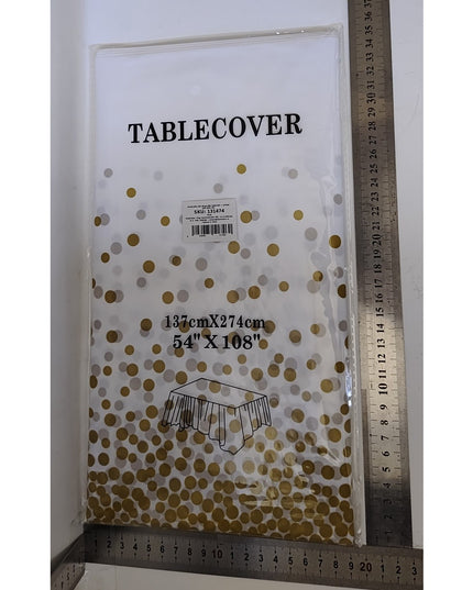 Fata de Masa, din PEVA, Imprimeu Buline