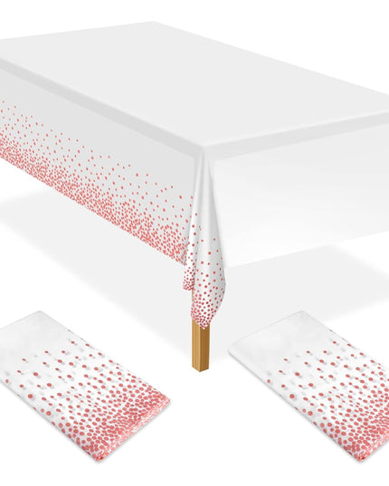 Fata de Masa, din PEVA, Imprimeu Buline
