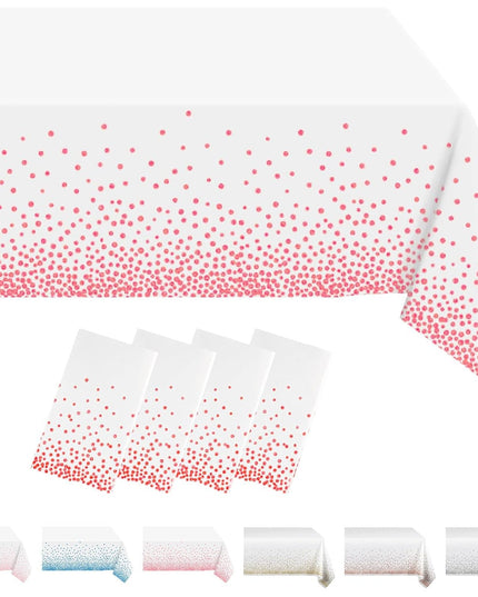 Fata de Masa, din PEVA, Imprimeu Buline