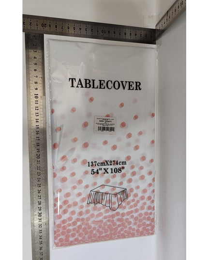 Fata de Masa, din PEVA, Imprimeu Buline