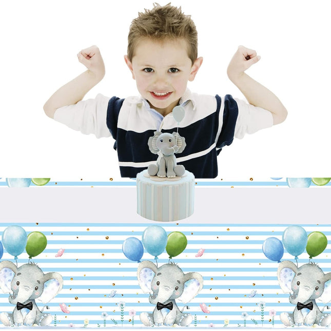 Fata de Masa, din Plastic, Imprimeu Elefanti