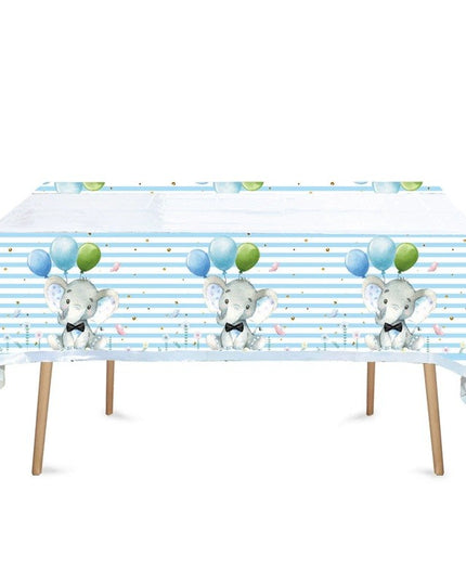 Fata de Masa, din Plastic, Imprimeu Elefanti