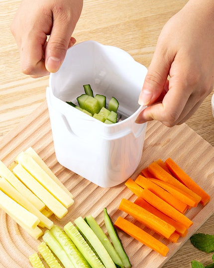 Feliator de Fructe si Legume, din Plastic si Otel, Mecanic, Taiere Grosime