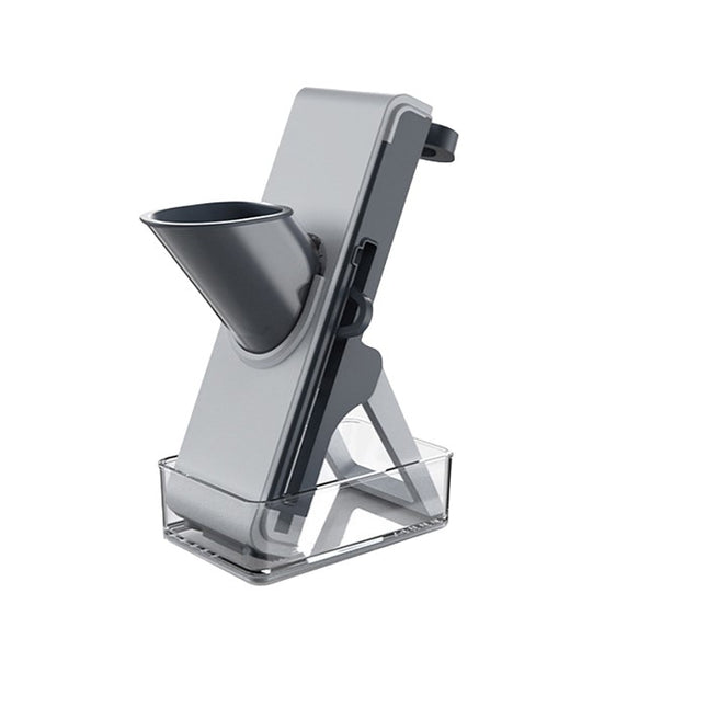 Feliator de Legume Multifunctional, Taieturi Diferite, Razatoare pentru Bucatarie, Taietor de Cartofi, Presa Manuala, Pliabila, Extensibila, PP PET