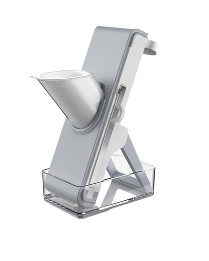 Feliator de Legume Multifunctional, Taieturi Diferite, Razatoare pentru Bucatarie, Taietor de Cartofi, Presa Manuala, Pliabila, Extensibila, PP PET