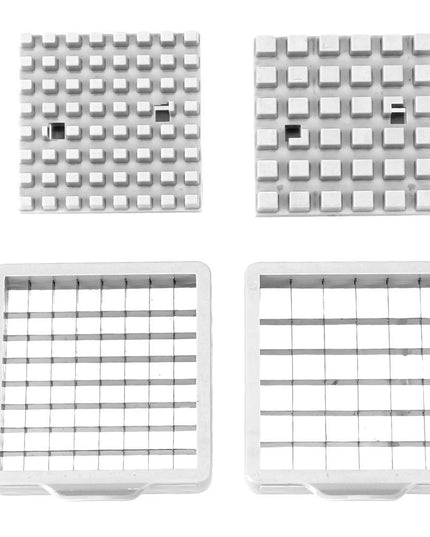 Feliator manual pentru cartofi pai si legume, din inox, cu 2 dimensiuni de feliere