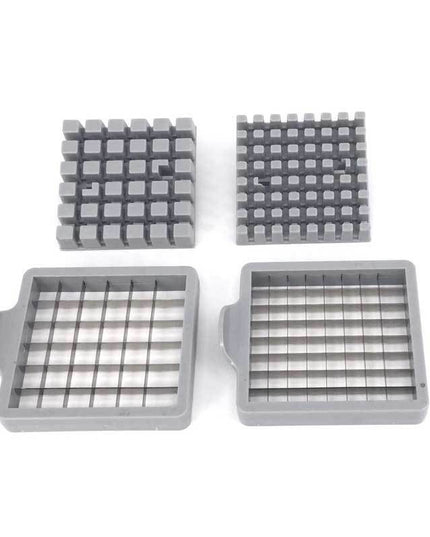 Feliator manual pentru cartofi pai si legume, din inox, cu 2 dimensiuni de feliere