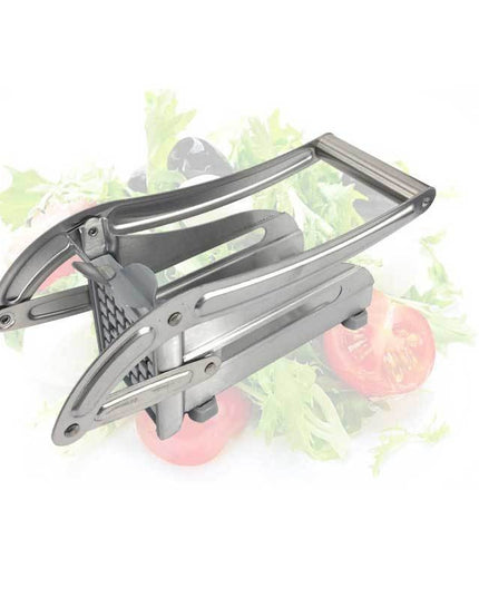 Feliator manual pentru cartofi pai si legume, din inox, cu 2 dimensiuni de feliere