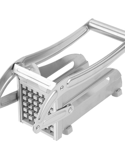 Feliator manual pentru cartofi pai si legume, din inox, cu 2 dimensiuni de feliere