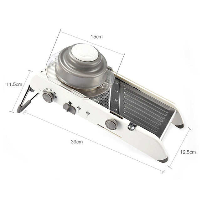 Feliator Manual Multifunctional, Usor de Folosit, pentru Legume, Fructe, Razatoare, Otel Inoxidabil, Accesoriu Bucatarie