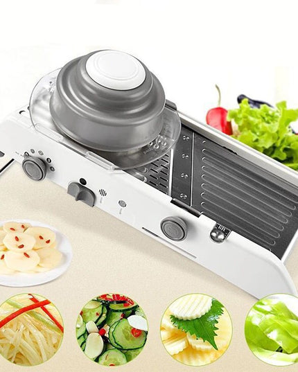 Feliator Manual Multifunctional, Usor de Folosit, pentru Legume, Fructe, Razatoare, Otel Inoxidabil, Accesoriu Bucatarie