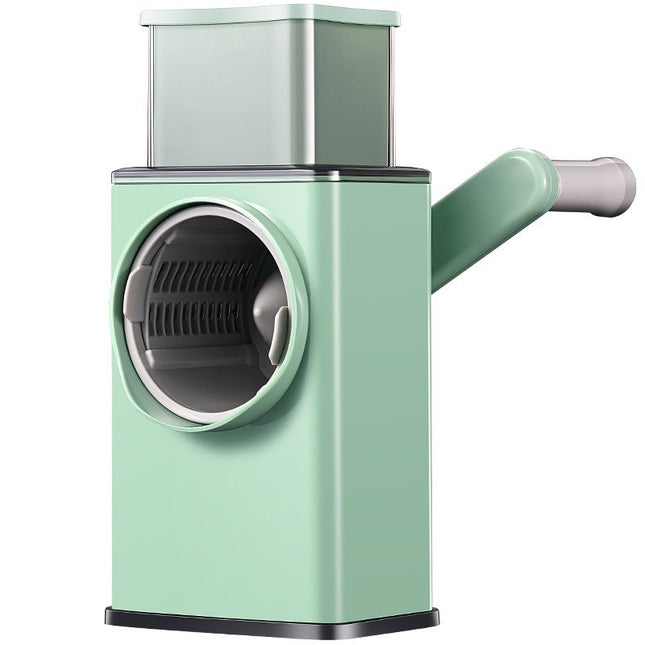 Feliator manual pentru legume 3 lame din otel inxodabil, 3 tipuri de feliere, material carcasa ABS, latime maxima feliere , baza de tip ventuza, usor si sigur de utilizat