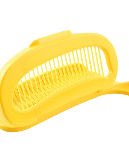 Feliator Multifunctional pentru Alimente, Model Banana, pentru Legume si Fructe, Accesoriu pentru Bucatarie