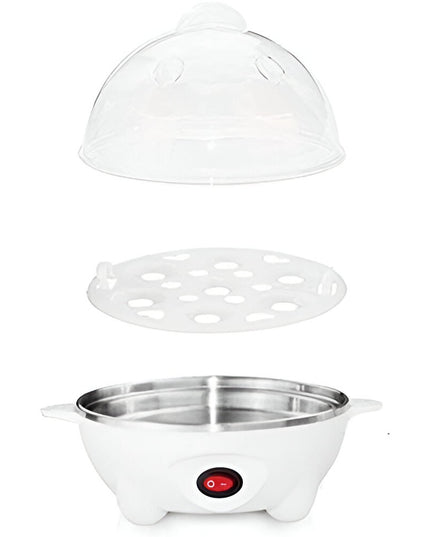 Fierbator de Oua Electric, Flipppy, Capacitate 7 oua, Aparat de fiert oua, 220V, Oprire Automata, 3 Moduri de Fiert Oua,Culoare