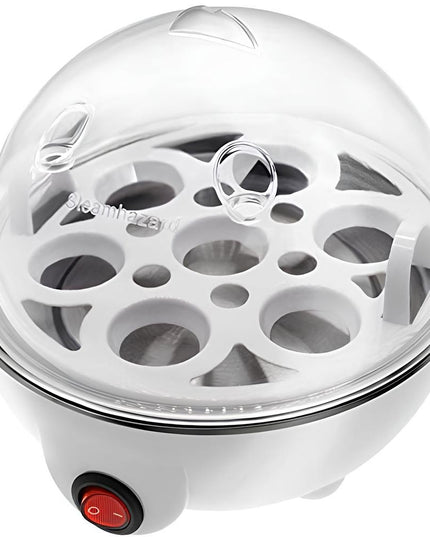 Fierbator de Oua Electric, Flipppy, Capacitate 7 oua, Aparat de fiert oua, 220V, Oprire Automata, 3 Moduri de Fiert Oua,Culoare