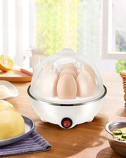 Fierbator de Oua Electric, Flipppy, Capacitate 7 oua, Aparat de fiert oua, 220V, Oprire Automata, 3 Moduri de Fiert Oua,Culoare