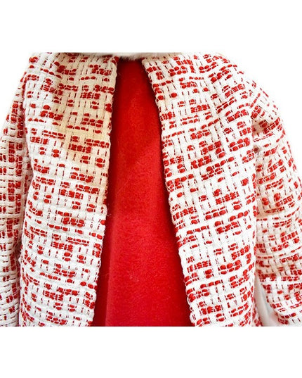 Figurina Decorativa, Pentru Craciun, Ren, Picioare Telescopice, Inaltime Reglabila 42 - , cu Haina