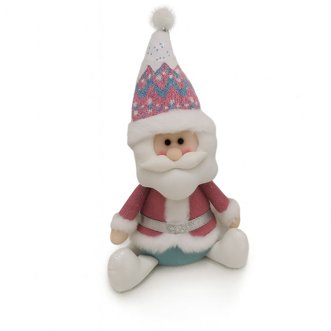 Figurina de Craciun Mos Craciun, Figurina Decorativa Mos Craciun pentru Sarbatorile de Iarna