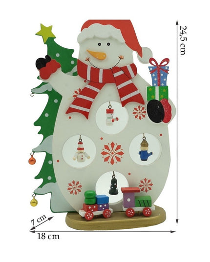 Figurina decorata de Craciun, Om de zapada