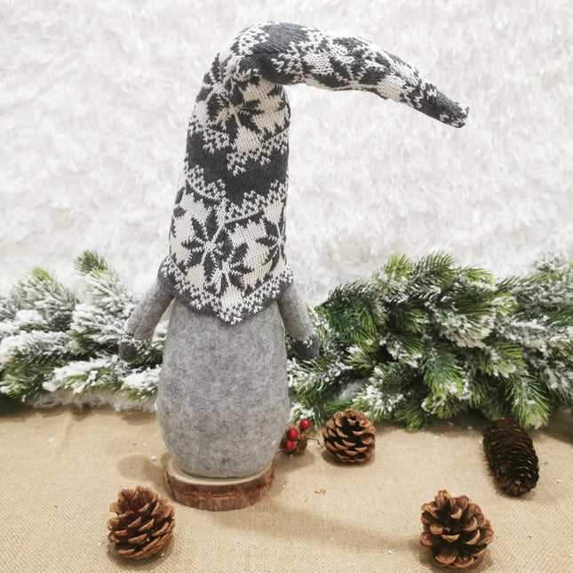 Figurina Decorativa, Pentru Craciun, Spiridus, Omul Padurii cu Barba Lunga, Inaltime