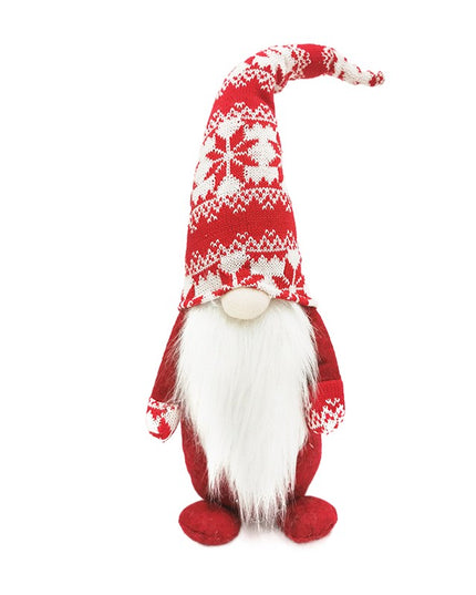 Figurina Decorativa, Pentru Craciun, Spiridus, Omul Padurii cu Barba Lunga, Inaltime