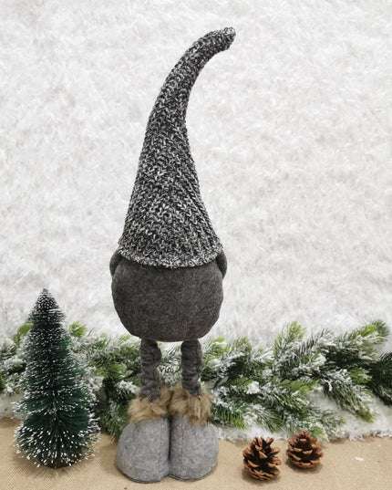 Figurina Decorativa, Pentru Craciun, Spiridus, Omul Padurii Indragostit, Picioare Telescopice, Inaltime reglabila 42 -