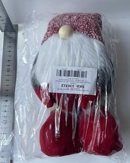 Figurina Decorativa, Pentru Craciun, Spiridus, Omul Padurii Indragostit, Picioare Telescopice, Inaltime reglabila 42 -