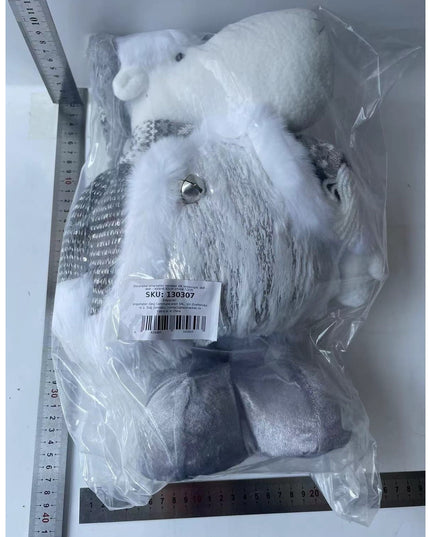 Figurina Decorativa, Pentru Craciun, Ren, Picioare Telescopice, Inaltime Reglabila 52- , Pantaloni Luciosi