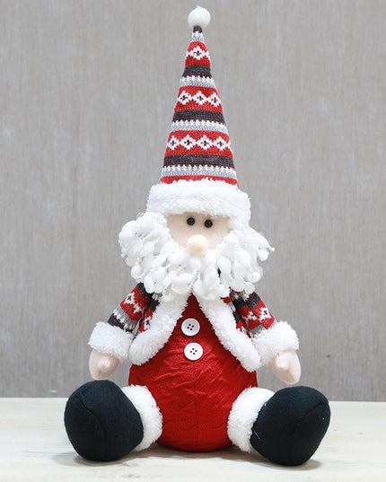 Figurina Mos craciun asezat