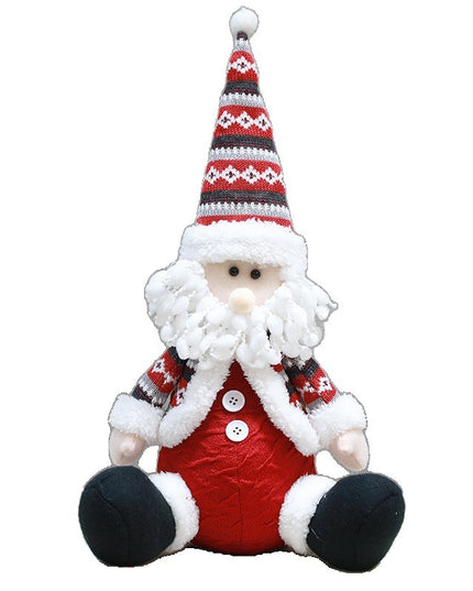 Figurina Mos craciun asezat