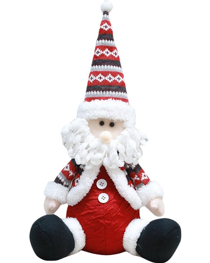 Figurina Mos craciun asezat