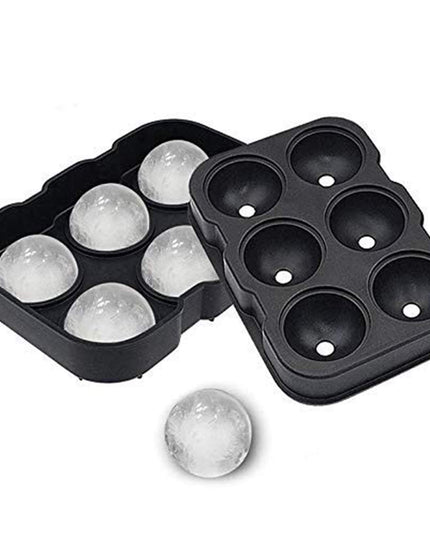 Forma pentru Gheata, 6 Forme Sferice, din Silicon