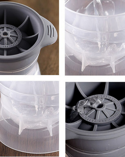 Forma cub de gheata, rotund, Polipropilena/Silicon