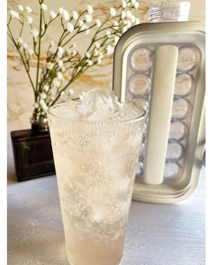 Aparat de gheata portabil 1, tava din sticla, diametru , multifunctional, 17 cuburi de gheata,culoare