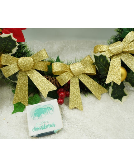 Funda pentru brad, Aurie,din poliester