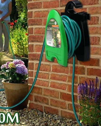 Furtun Portabil de Udare pentru Gradina, pentru Gradina Uz Casnic, cu Duza de udare, 7 pozitii de Udare, Furtun 10 metri Lungime