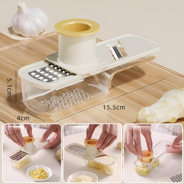 Razatoare Manuala pentru legume, Recipient depozitare