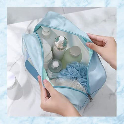 Geanta Cosmetice de Voiaj, Impermeabila, Translucida Mata